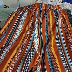 Striped Multicolor Pants